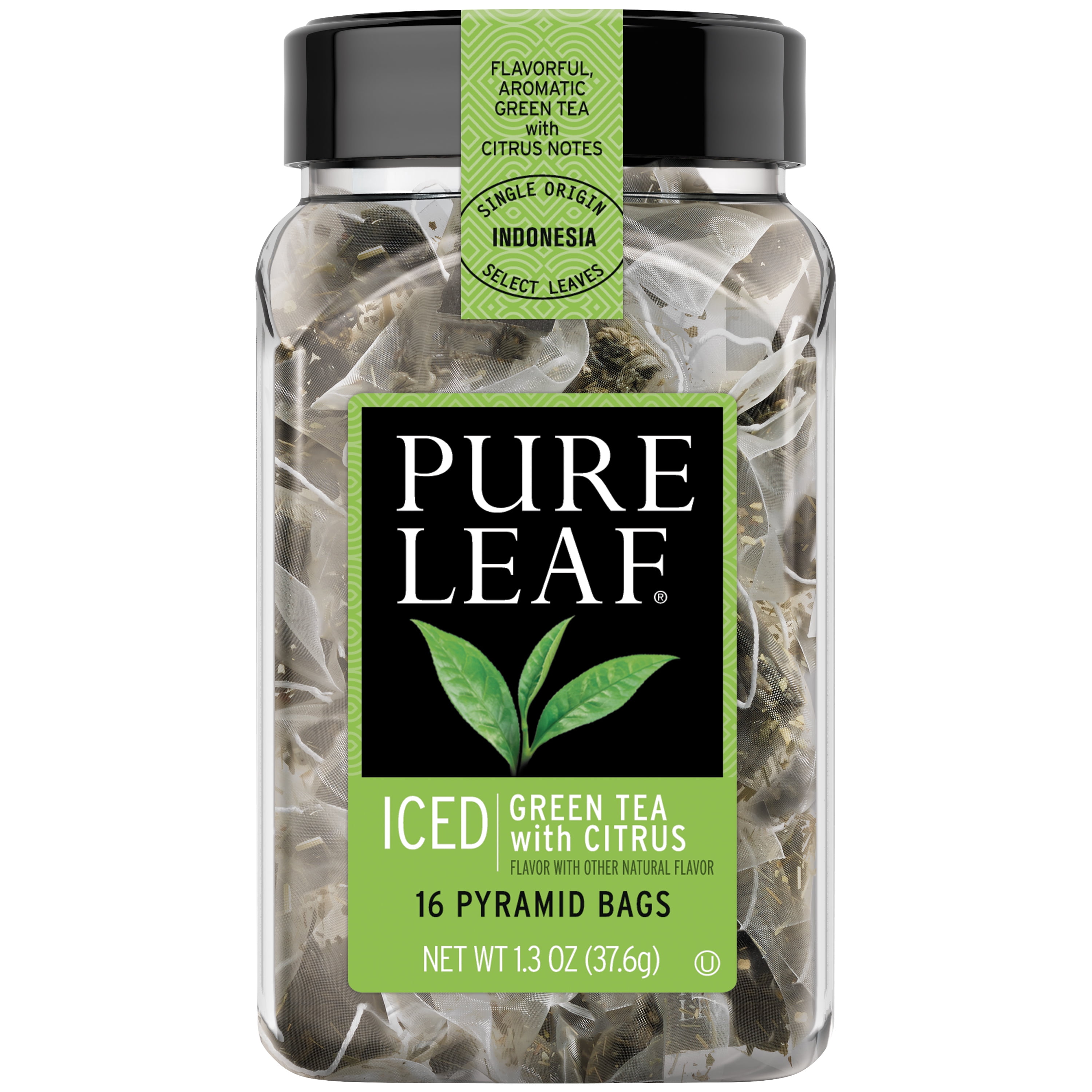 Pure Leaf Iced Tea Bags Green Tea with Citrus 16 ct