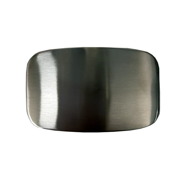1.58 inches 40 mm Stainless Steel Rounded Rectangle Blank Belt Buckle