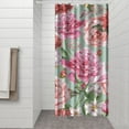 thumbnail image 3 of Romantic Botanical Shower Curtain - Dreamy Flowers and Foliage Arrangement, 36x72 Inches, 3 of 5