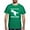 Kelly Green, variant on - T Rex Small Arms Carry License Dinosaur T Shirt - Men's Classic Graphic Cotton T-Shirt