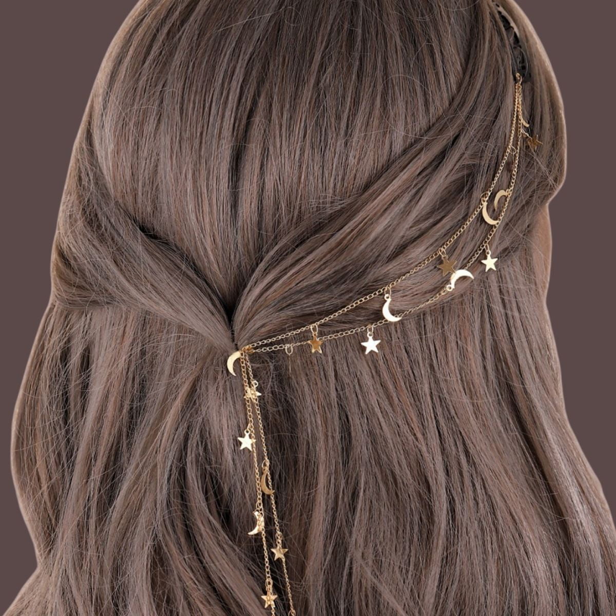 EKE Women’s Hair Clip Vintage Retro Back-Wear Elegant Hair Accessory with Fashion Texture