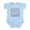 Sky Blue, variant on CafePress - Thinking In French And English Body Suit - Baby Light Bodysuit, Size Newborn - 24 Months