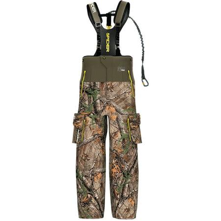 Men's Outfitter Safety Bibs with Trinity Technology SpiderWeb ScentBlocker, Available in Multiple (Best Hunting Bibs For Cold Weather)
