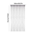 thumbnail image 4 of Franja Casera Del Panel Pared La Ventana Pantalla Borla 100cm X 200cm Que Cuelga para Las Puertas, 4 of 9