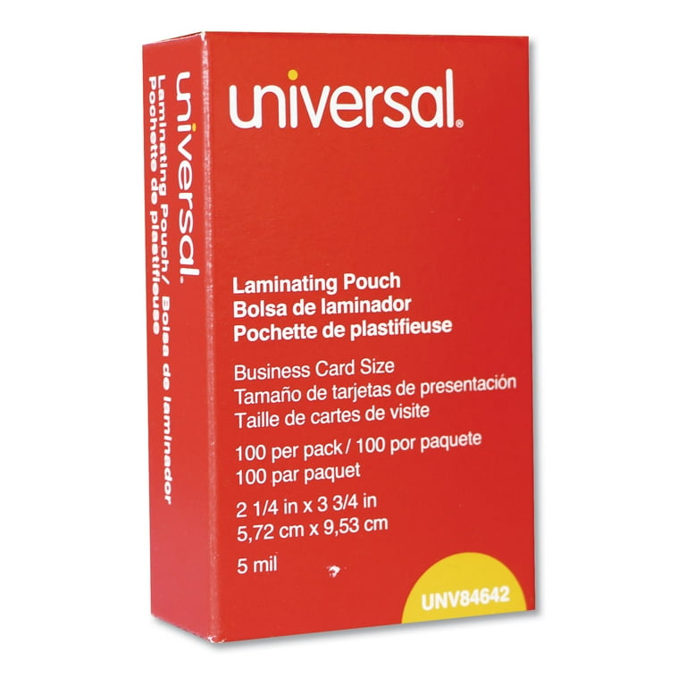 Premium Laminating Pouches, 5 mil, 3.75 Premium Laminating Pouches, 5 mil, 3.75