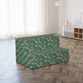 thumbnail image 4 of Leaves Foldable Mattress, Tropical Jungle Composition, 74.8" x 39.4", Multicolor, by Ambesonne, 4 of 6