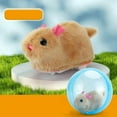 Dog Toys 2024 Electric Hamster Running Bunny Toy Rolling Learning To