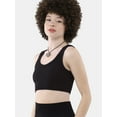 thumbnail image 4 of No Boundaries Seamless Cropped Tank Top and Shorts Set, 2-Piece, Women’s and Women’s Plus, 4 of 5