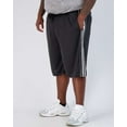 thumbnail image 2 of Real Essentials Men's Big & Tall 3-Pack Dry Fit & Mesh Active Athletic Perfomance Shorts (3X-5X), 2 of 5