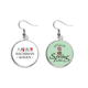 thumbnail image 1 of Hachiman Kogen Japaness ciudad nombre Rojo Colgante decorativo temporada pendientes de primavera joyas Unbranded M, 1 of 3