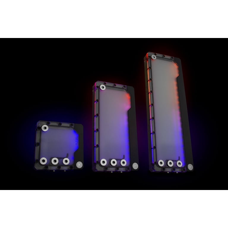 EKWB EK-Quantum Volume FLT 360 Reservoir, Digital RGB, Plexi