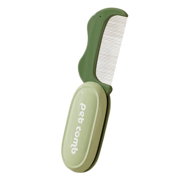 Cepillo Para El Aseo De Perros Y Gatos Herramienta Suave Para Eliminar El Pelo Uso En Interiores Peine De Plástico Para Mascotas Para Eliminar El Pelo