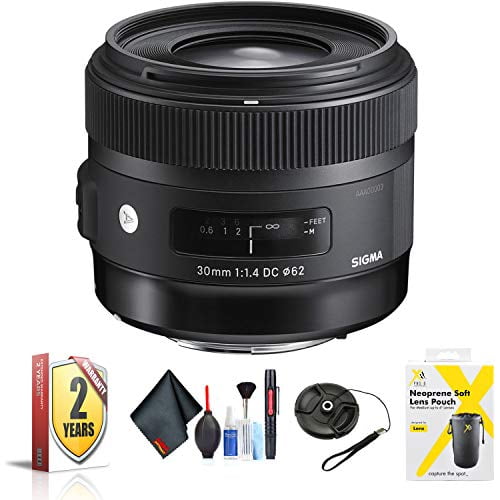Sigma 30mm f/1.4 DC HSM Art Lens for Nikon for Nikon F Mount +