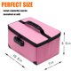 thumbnail image 4 of Bolsa de cosméticos portátil KaAutoLer con cierre impermeable (rosa), 4 of 6