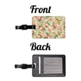 thumbnail image 4 of Peaches And Cream Wallpaper Faux Leather Travel Luggage Tag, 4 of 7