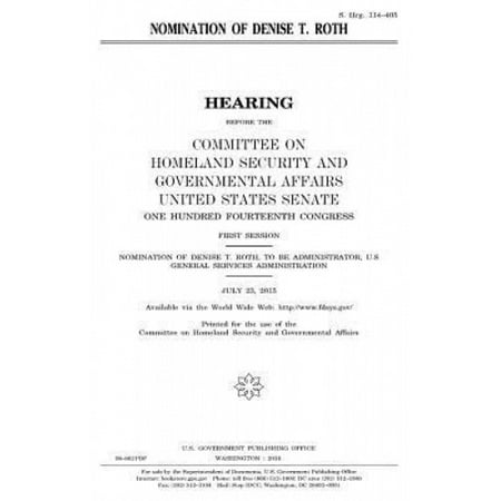 Nomination of Denise T. Roth | Walmart Canada