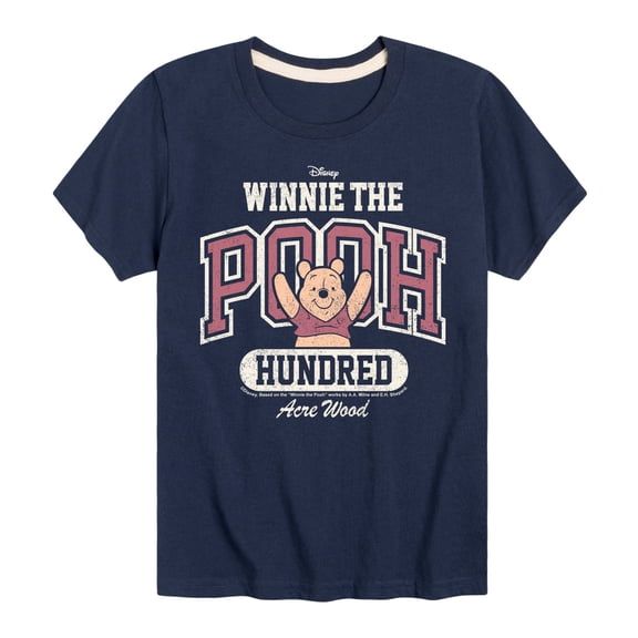 Winnie the Pooh - Collegiate Pooh Short Sleeve Graphic T-Shirt