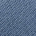 thumbnail image 3 of Colonial Mills Sunbrella Solid Braided Blue Area Rug 2x3, 3 of 3