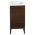 thumbnail image 5 of Modway Ledger 36" Bathroom Vanity in Walnut White, 5 of 9