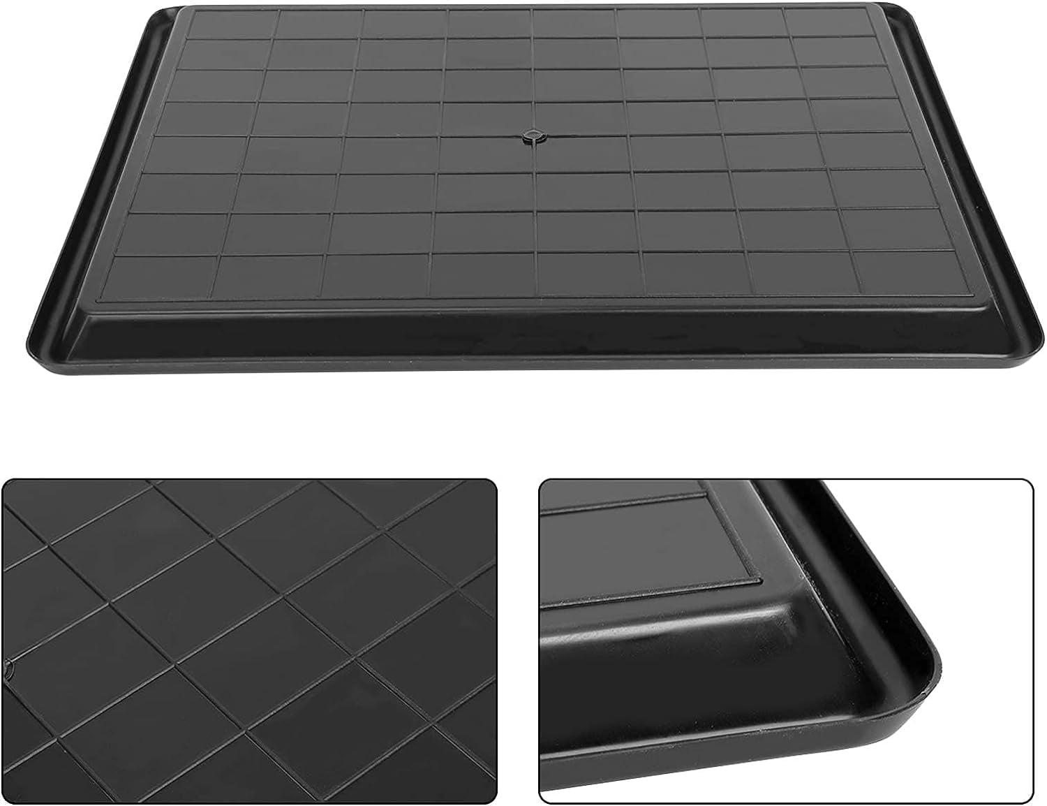 22 x 21 Large Drip Tray Portable Mini Fridge Pan Washer Drip Pan Dishwasher Oil Drain Pan for Easy Cleaning