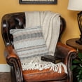 thumbnail image 6 of Parkland Collection Liam Beige Throw Pillow, 6 of 9