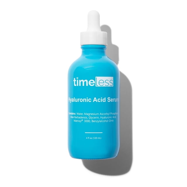 Sérum Timeless Skin Care, ácido hialurónico y vitamina C, 120 ml