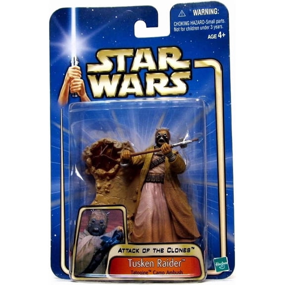 Star Wars Episode II Attack of The Clones Figure: Tusken Raider Tatooine Camp Ambush