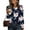 #939 Navy, variant on Felirenzacia Women’s Crew Neck Long Sleeve Shirts Loose Fit Casual Tops, Button Down Tunic Blouses, Fashion Fall Clothing