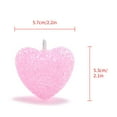 thumbnail image 5 of Nmdmisc Valentine's Day Heart String Lights, 6.5ft 10 LED Valentines Lights Battery Operated, Heart Decoration for Home Window Girls Room Wedding Party Mother's Day,Pink, 5 of 5