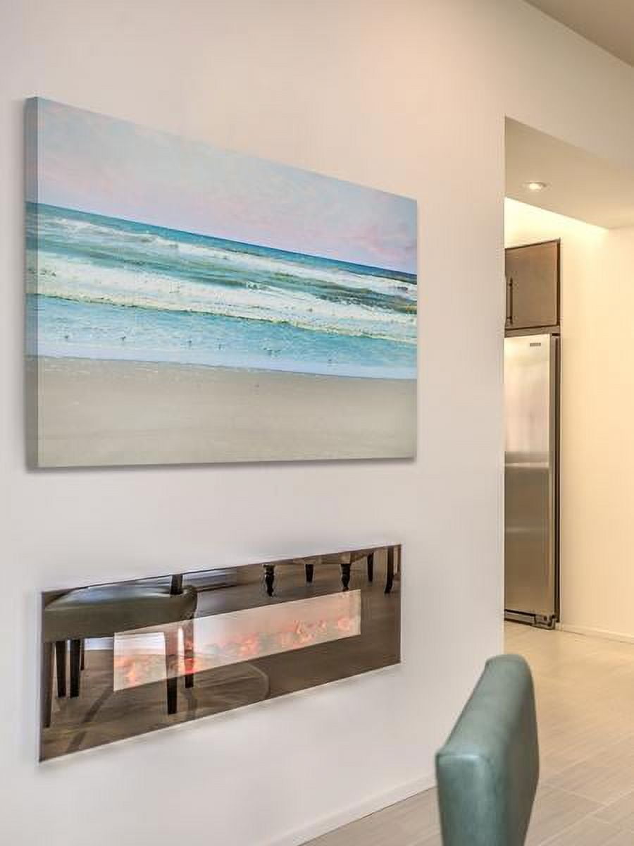 "Summer Beach" Painting Print on Wrapped Canvas