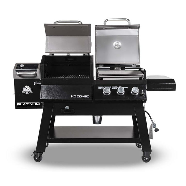 Pit Boss Platinum KC Combo, Wi-Fi® and Bluetooth® Wood Pellet and