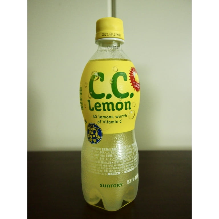 C.C. Lemon Suntory Japan Lemon Softdrink - Walmart.com