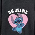 thumbnail image 3 of Lilo & Stitch - Be Mine - Women's Lightweight French Terry Long Sleeve Shirt, 3 of 5