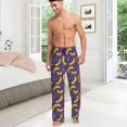 thumbnail image 4 of PISONIC Funny Mens Pajama Pants Lounge Men's Pajama Bottoms Soft Sleep Pants With Pockets Drawstring, 4 of 7
