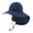 Navy -BX29, variant on Nestiefly UPF 50 Sun Hat with Neck Flap Wide Brim Bucket Hats Breathable Fishing Hiking Gardening Safari Hat for Men Women Beige One Size