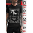 thumbnail image 2 of ShirtBANC California Republic Mens State Bear Shirt Palm Tree Paisley Design Tee, 2 of 5