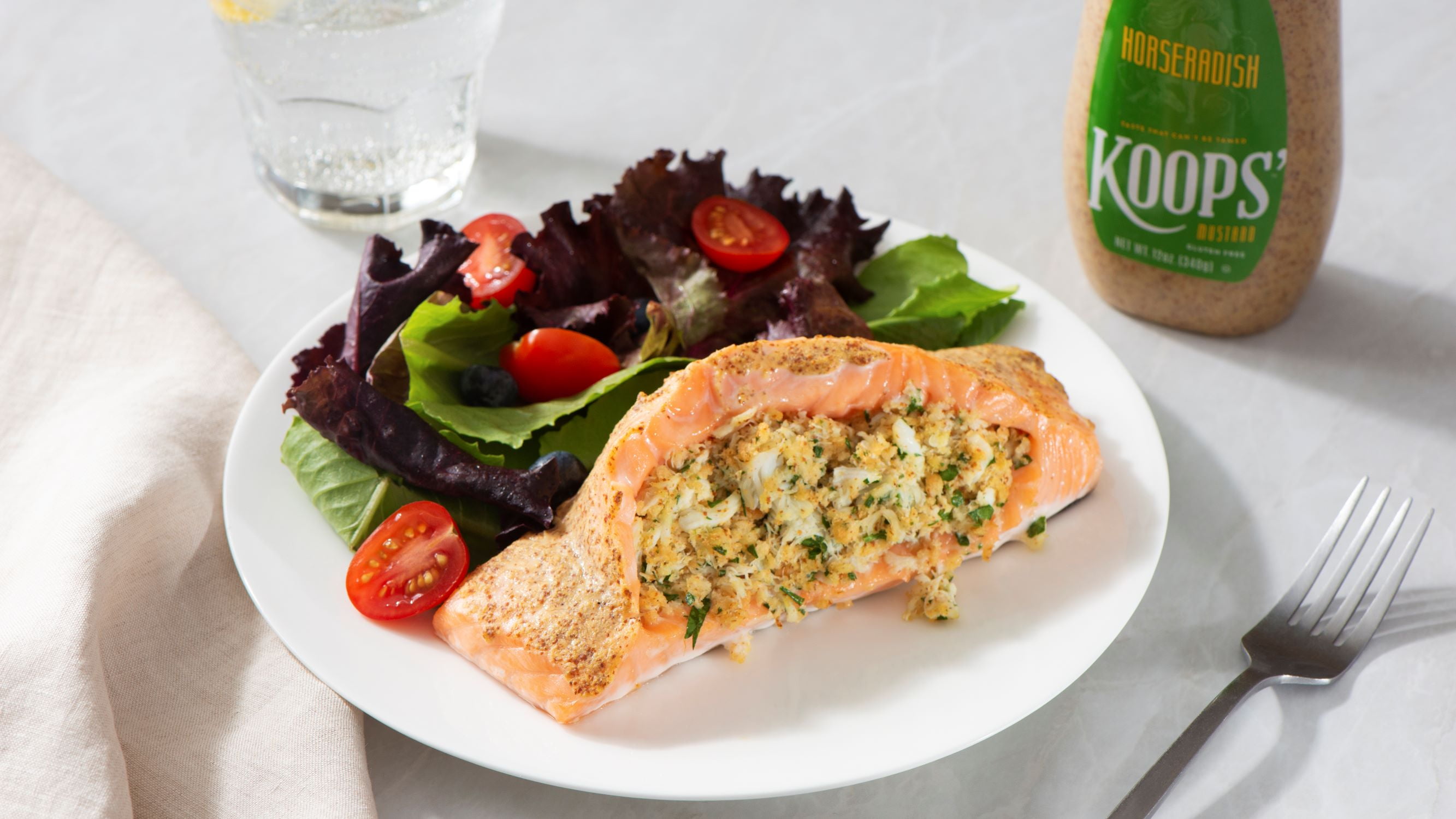 (3 pack) KOOPS' Mustard, Horseradish Mustard, 12 oz