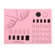 thumbnail image 2 of de do para uñas de  de práctica shamjiam placa de estampado de uñas, 2 of 4