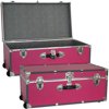 Seward Trunk 30-Inch Footlocker with Wheels