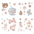 thumbnail image 1 of Blush Button Buddies Wall Decal Set, 1 of 1