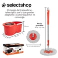 thumbnail image 3 of Trapeador Giratorio Con Cubeta Spin Mágico Microfibra Mop, 3 of 6