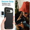 thumbnail image 4 of [PST] Google Pixel 9 Pro TG Étui Protecteur Rigide, Triple 3 Couches Antichoc Robuste Étui Protecteur Rigide, 4 of 5