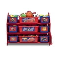 Disney Pixar Cars 9 Bin Plastic Toy Organizer