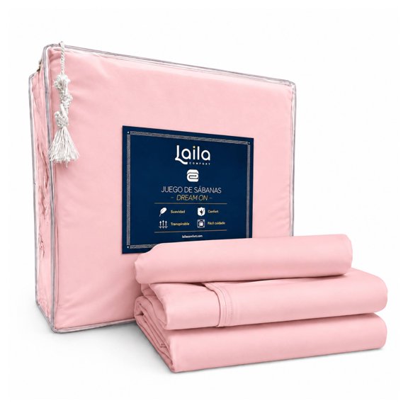 Juego De Sabanas Matrimoniales, Premium Tacto Egipcio, Laila
