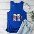 thumbnail image 4 of GERsome Womens 4th of July Tank Tops Summer USA Flag Stars Stripes Graphic Tees Scoop Neck Sleeveless Loose Fit T-Shirts S-2XL, 4 of 5