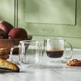 thumbnail image 3 of ZWILLING Sorrento Plus 2-pc Double-Wall Glass Espresso Mug Set, 3 of 4