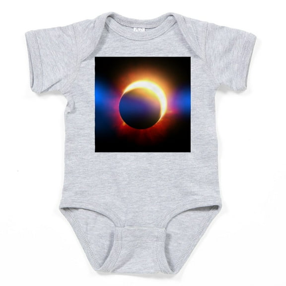 CafePress - Solar Eclipse - Cute Infant Bodysuit Baby Romper - Size Newborn - 24 Months