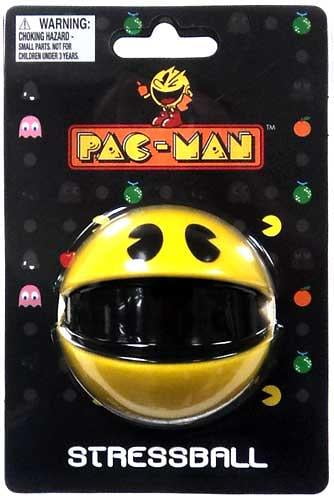 pac man pinky stress ball pac man pinky stress ball