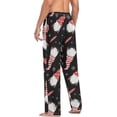 thumbnail image 5 of GZHJMY Christmas Pajama Pants for Men, Lounge Pants Lightweight Men Pajama Bottoms with Drawstring Pockets, Christmas New Year Birthday Gifts, Large, 5 of 6