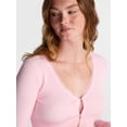 thumbnail image 4 of No Boundaries Lace Trim Cardigan, Women's XXS-XXL, 4 of 5